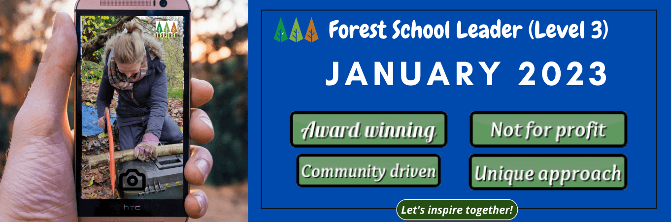 January_2023_header Forest School Leader Training - January 2023