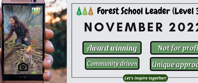 Level 3 – Forest School Leader