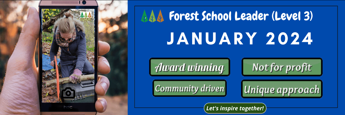 january_2024_forestschooltraining_banner Forest School Leader Training - January 2024