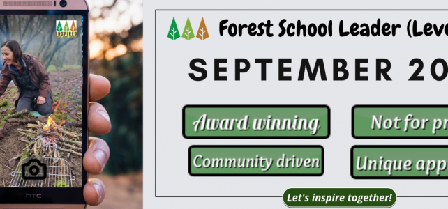 Forest School Leader Training – September 2024