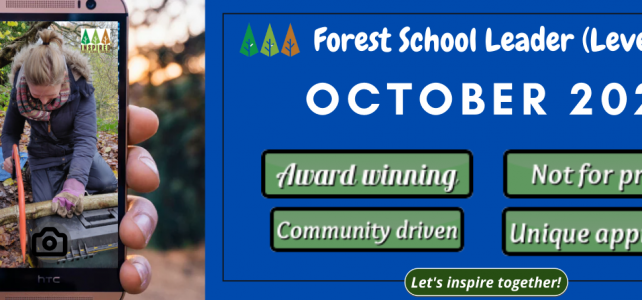 Forest School Leader Training – October 2024